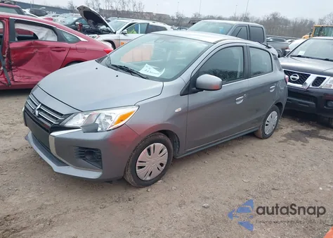 2022 Mitsubishi Mirage Es z USA, uszkodzony, nr VIN ML32AUHJ3NH001990